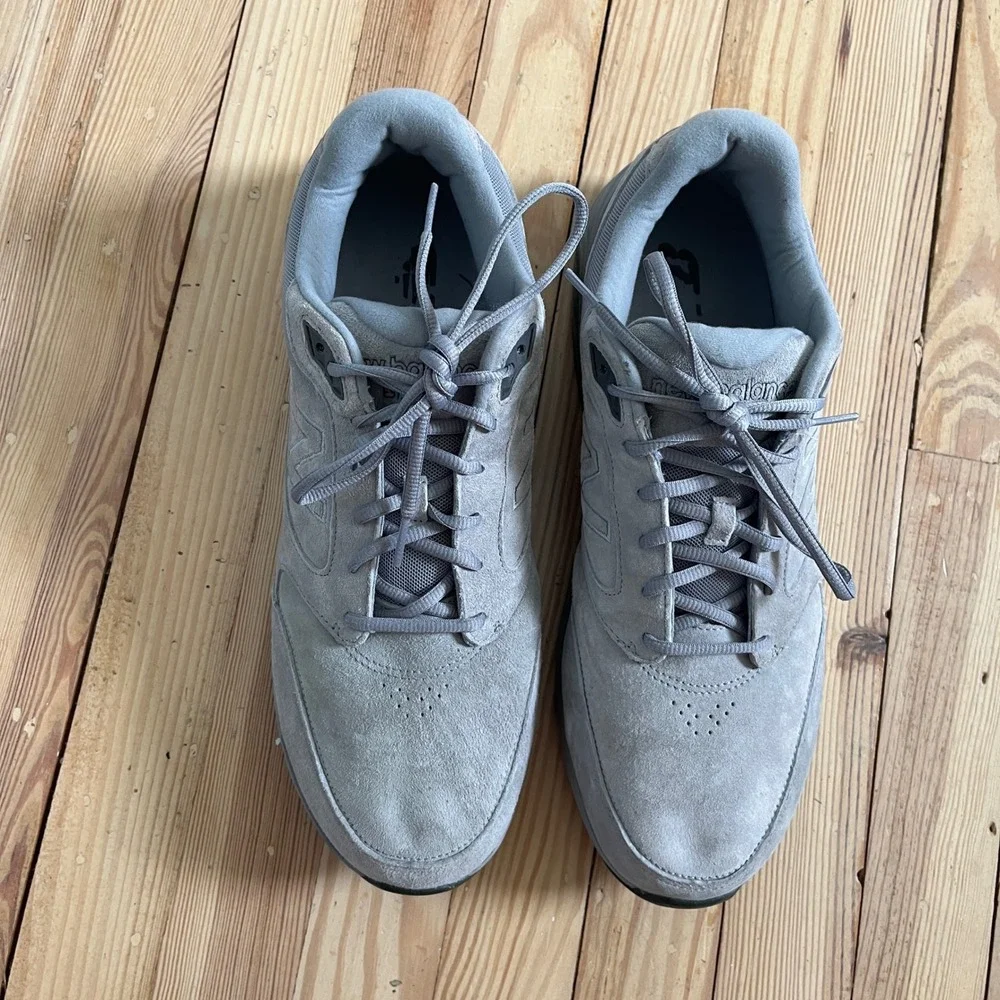 New Balance 928v2 Men Size 14 D Grey Suede Walking Shoe ROLLBAR USA Made comfort